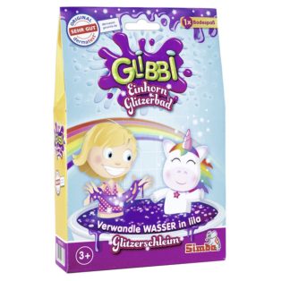 Glibbi Unicornisos csillámporos fürdőzselé
