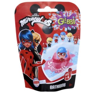 Glibbi Miraculous fürdőbomba meglepetés figurával