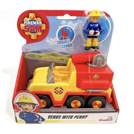 Simba - Sam a tűzoltó - Sam Junior Venus Penny figurával