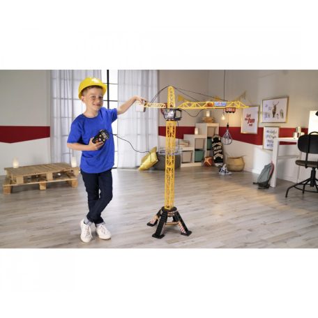 Dickie Toys Mega Crane – Távirányítós óriás daru 120 cm