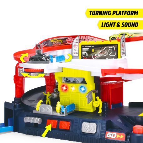 Dickie Pit Stop Playset – Versenyállomás szett