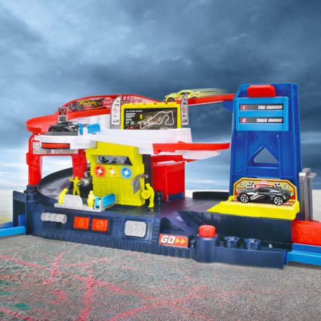 Dickie Pit Stop Playset – Versenyállomás szett