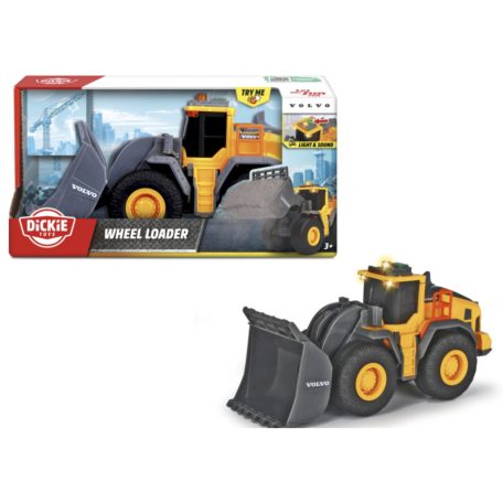 Dickie Toys - Volvo homlokrakodó munkagép