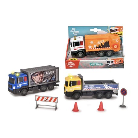 Dickie Toys City Team - Scania útkarbantartó autó