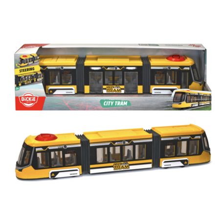 Dickie Toys City - Sárga villamos