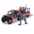 Dickie Toys Dino Commander Jeep – Dinó parkőr játékszett fény-hang effektekkel