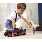 Dickie Toys Dino Commander Jeep – Dinó parkőr játékszett fény-hang effektekkel