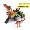   Dickie Toys Dino Hunter Ford Raptor – Dinóvadász játékszett fény-hang effektekkel
