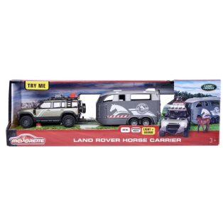 Majorette Land Rover lószállító játékszett