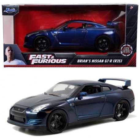 Fast&Furious 2009 Nissan GT-R modellautó 1:24