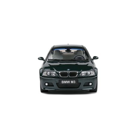 Solido BMW E46 M3 Coupe 2000 zöld 1:18