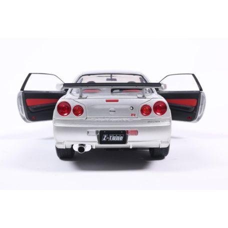 Solido  Nissan Skyline (R34) GT-R  ezüst 1:18