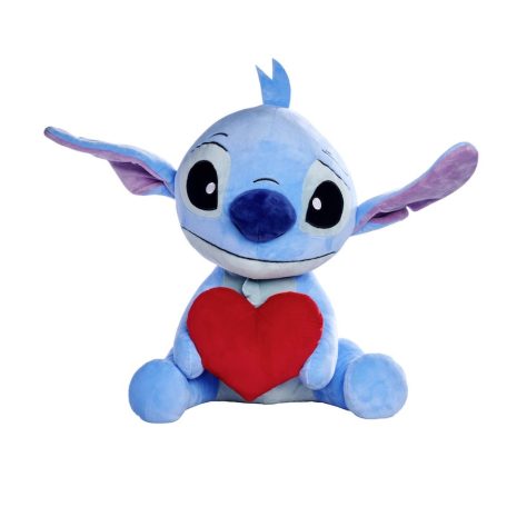 Stitch plüss szivecskével 50 cm Disney 