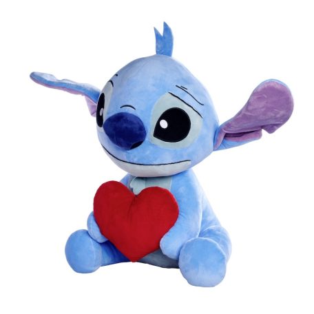 Stitch plüss szivecskével 50 cm Disney 