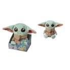 Star Wars Baby Yoda vállra ültethető mágneses plüss figura 12cm