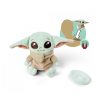   Star Wars Baby Yoda vállra ültethető mágneses plüss figura 12cm