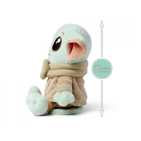 Star Wars Baby Yoda vállra ültethető mágneses plüss figura 12cm