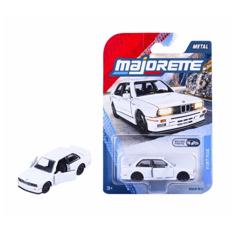Majorette Vintage Premium BMW M3 - fehér