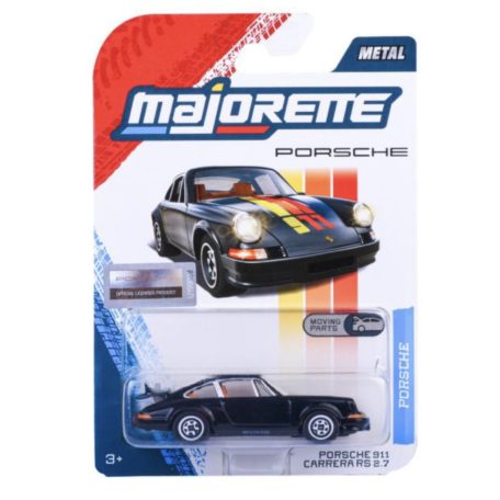 Majorette - Porsche 911 Carrera RS 2.7 fekete Premium Cars fém autó