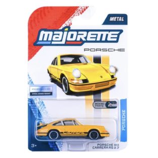   Majorette - Porsche 911 Carrera  RS 2.7 sárga Premium Cars fém autó