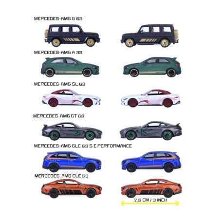 Majorette - Mercedes AMG Deluxe Cars - G63 fekete-arany