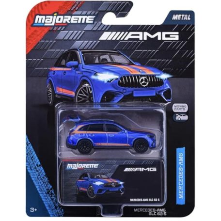 Majorette - Mercedes AMG Deluxe Cars - GLC63S kék-narancs