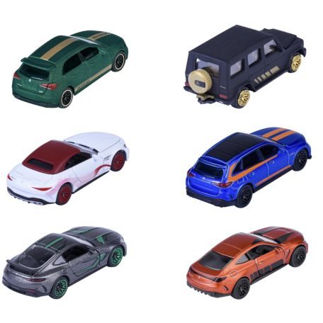 Majorette - Mercedes AMG Deluxe Cars - GLC63S kék-narancs
