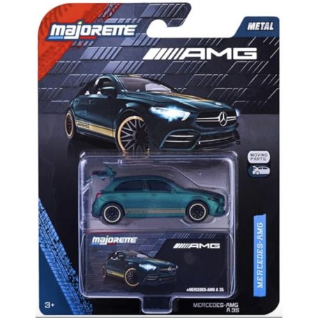 Majorette - Mercedes AMG Deluxe Cars - A35 zöld-arany