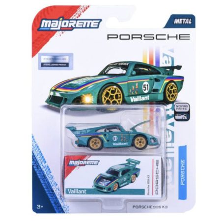 Majorette - Porsche 935 K3 Vaillant Deluxe Cars fém autó