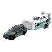   Majorette - Mercedes-AMG Deluxe Trailer - GLC63 S és A35 fekete-fehér