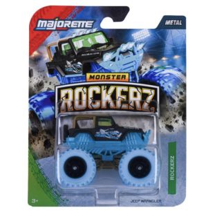 Majorette - Monster Rockerz JEEP Wrangler fém kisautó
