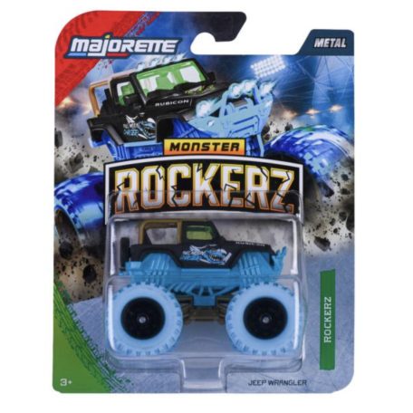 Majorette - Monster Rockerz JEEP Wrangler fém kisautó