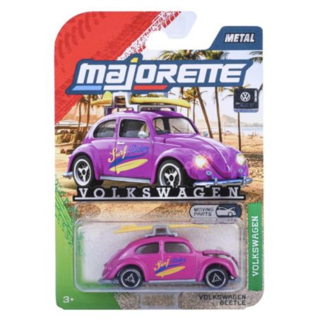 Majorette - Volkswagen Beetle VW Bogár Rózsaszín Premium Cars fém autó