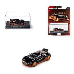   Majorette Collection Series 3 2005 Bugatti Veyron 16.4 Super Sport - Narancs-fekete