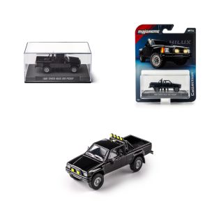  Majorette Collection Series 3 1985 Toyota hilux SR5 Pickup - fekete