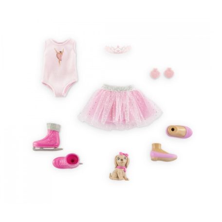 Corolle Girls Valentine Ballerina set divatbaba - 28 cm