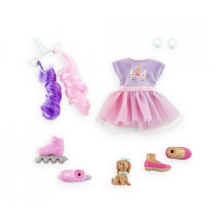 Corolle Girls Luna Unicorn set divatbaba - 28 cm