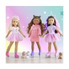 Corolle Girls Luna Unicorn set divatbaba - 28 cm
