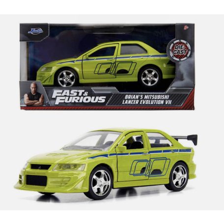 Halálos iramban Brian's Mitsubishi Lancer Evolution VII modellautó 