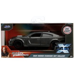   Halálos iramban 2021 Dodge Charger SRT Hellcat modellautó 1:32