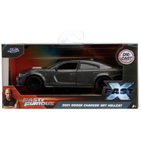 Halálos iramban 2021 Dodge Charger SRT Hellcat modellautó 1:32