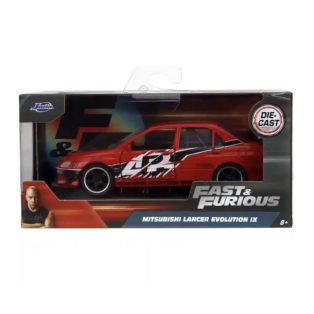   Halálos iramban Mitsubishi Lancer Evolution modellautó 1:32