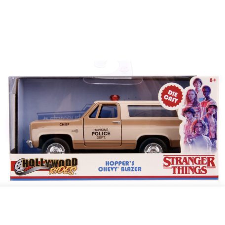 Stranger Things - Hopper rendőrautó modellautó 1:32