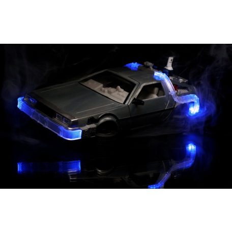 Vissza a jövőbe 2 Időgép -világítós- 1:24 Back to the Future modellautó