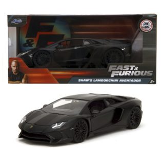 Halálos iramban Lamborghini Aventador modellautó 1:24