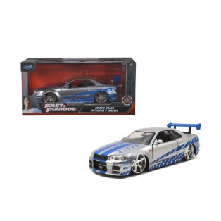 Halálos iramban 2002 Nissan Skyline modellautó 1:24