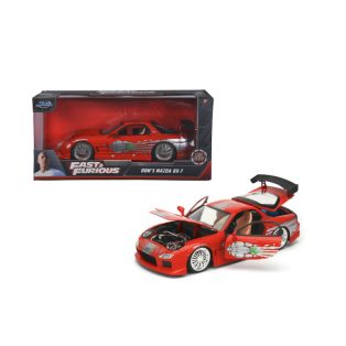Halálos iramban 1993 Mazda RX-7 modellautó 1:24