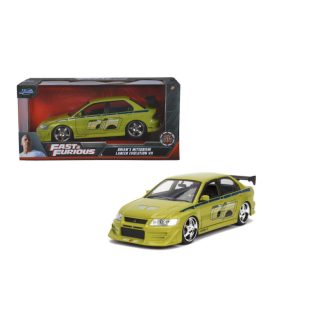 Halálos iramban 2002 Mitsubishi Lancer EVO modellautó 1:24